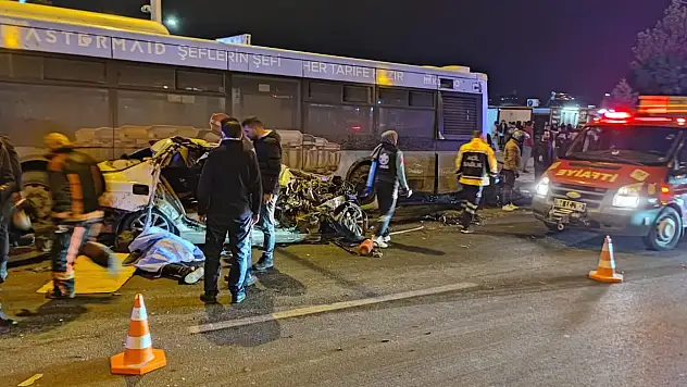 Yimpaş Kavşağında Feci Kaza: 2 Kişi Hayatını Kaybetti