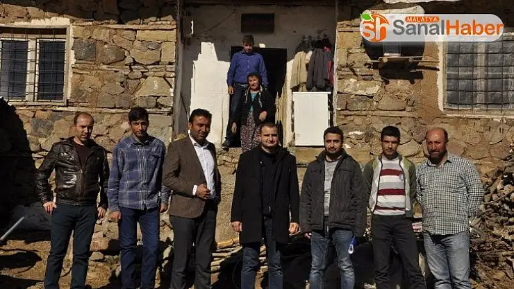 Malatya´da okul müdüründen örnek davranış ''SİZDEYİZ''
