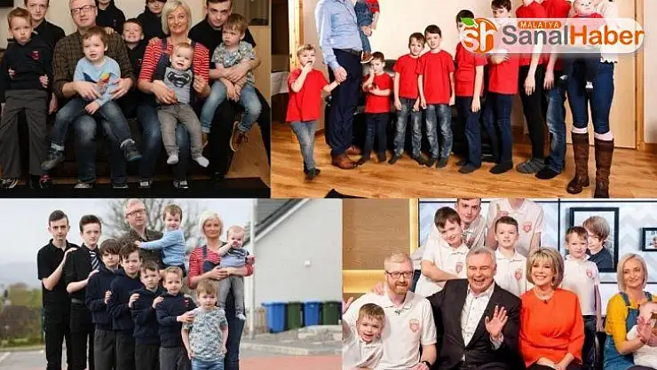 10 erkekten sonra bir kız çocukları oldu