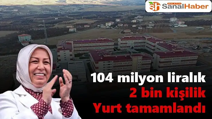 104 milyon liralık 2 bin kişilik yurt tamamlandı