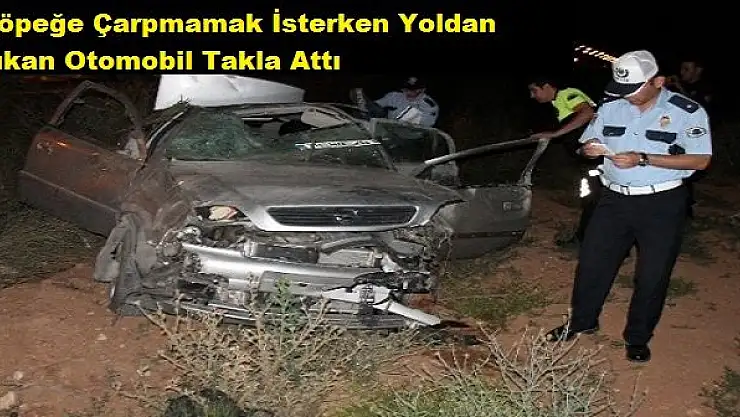 TRAFİK KAZASI: 4 YARALI