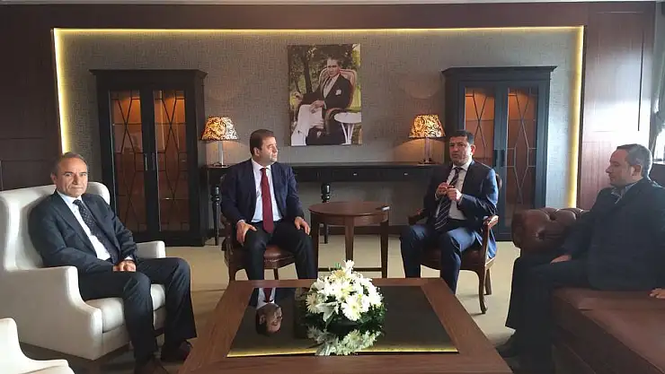 BAŞKAN KIZILDAŞ, MALTEPE BELEDİYE BAŞKANINI ZİYARET ETTİ
