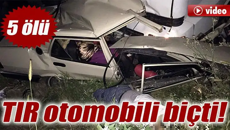 Kastamonu´da trafik kazası: 5 ölü