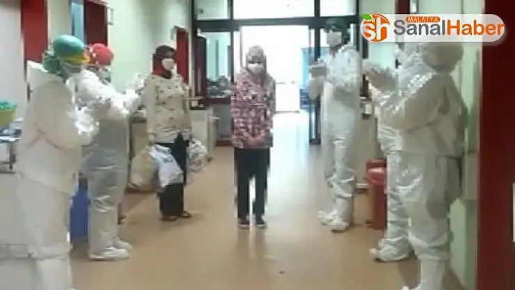 11 yaşında koronayı yendi, alkışlarla taburcu edildi