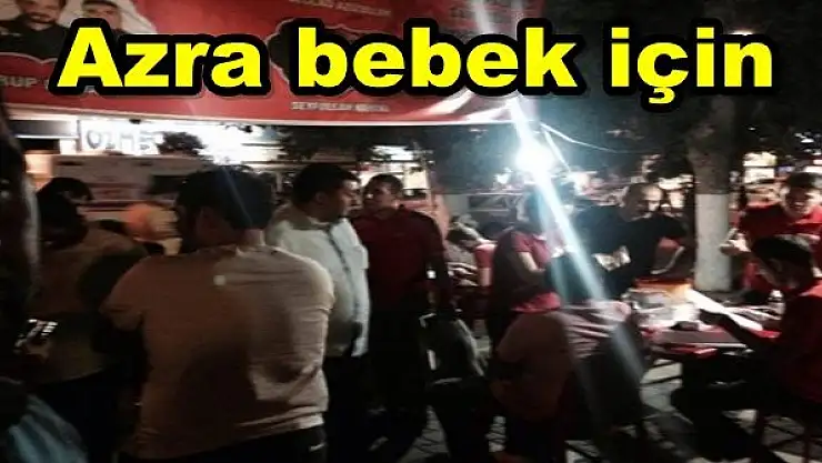 Malatya Ülkü Ocakları Azra Bebek İçin Kan Verdi