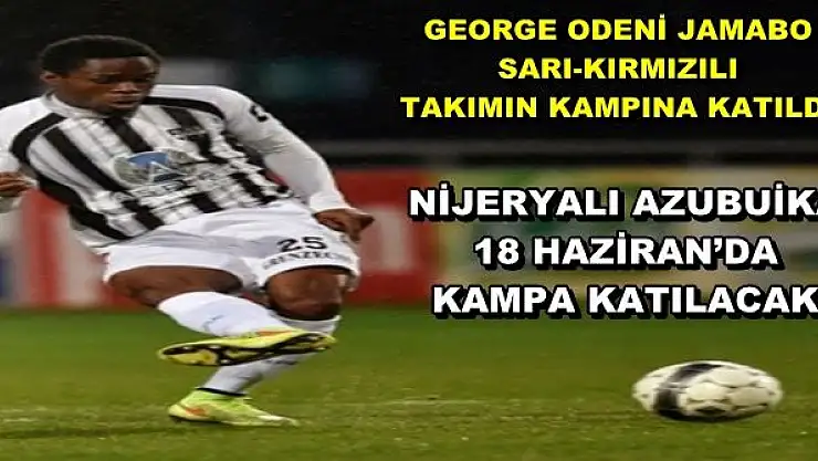 Nijeryalı Oyuncu Yeni Malatyaspor'un Kampına Katıldı