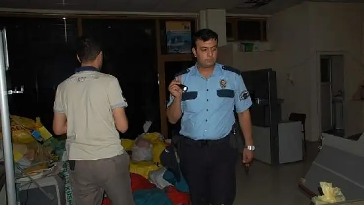 PTT Şubesinin Kapıları Açık Unutulunca Polis Harekete Geçti