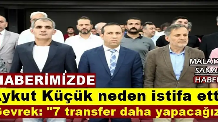 'Gevrek: ''7 transfer daha yapacağız'''