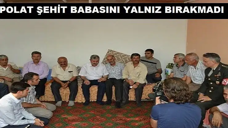 POLAT ACILI AİLEYİ ZİYARET ETTİ