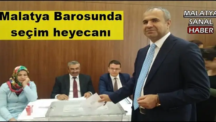 Malatya Barosunda seçim heyecanı 