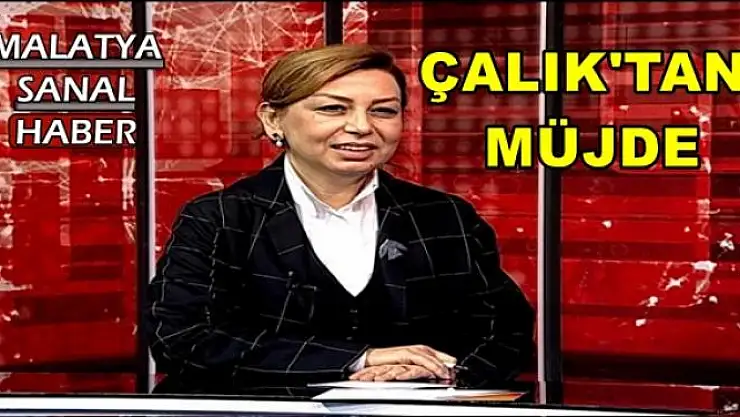 ÖZNUR ÇALIK'TAN MÜJDE