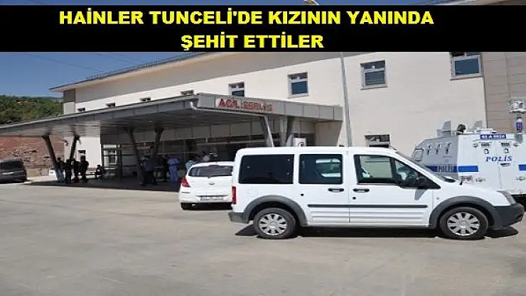 Tunceli'de Polise Saldırı: 1 Şehit
