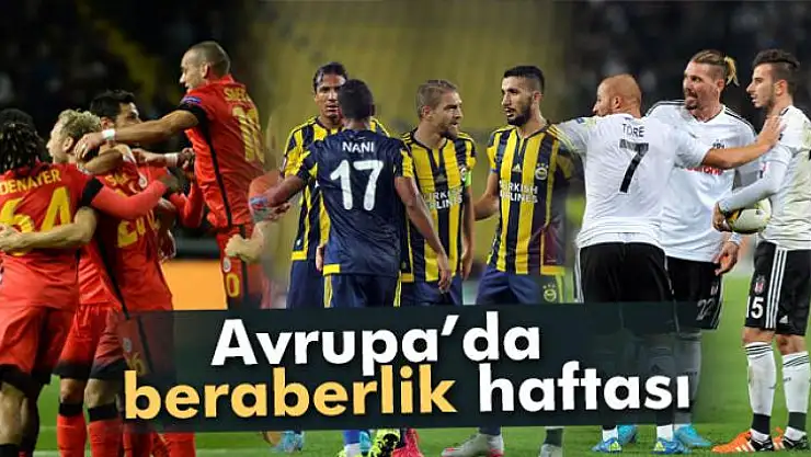Avrupa´da beraberlik haftası