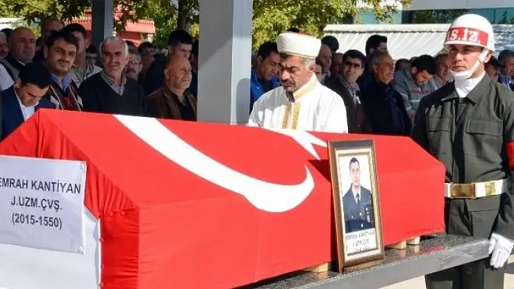UZMAN ÇAVUŞ TOPRAĞA VERİLDİ