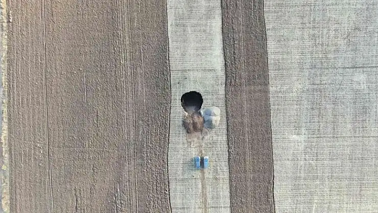 '15 metre ile obruğun içerisine düşmekten kurtuldu'