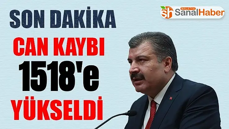 15 Nisan 2020 Türkiye'nin corona virüs tablosu
