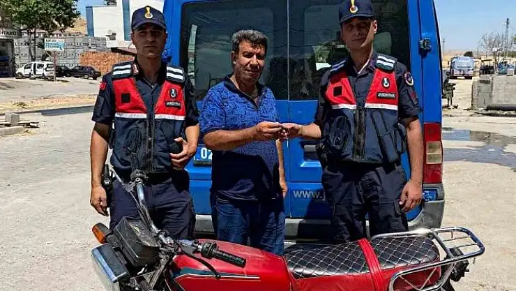 '15 Yıl önce çalınan motosiklet bulundu'