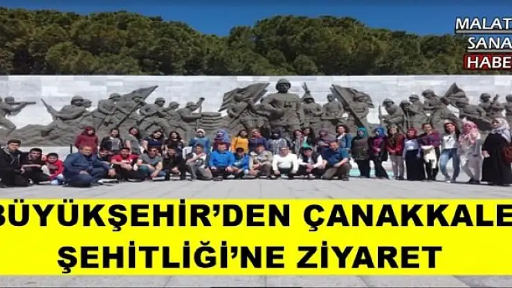 BÜYÜKŞEHİR´DEN ÇANAKKALE  ŞEHİTLİĞİ´NE ZİYARET