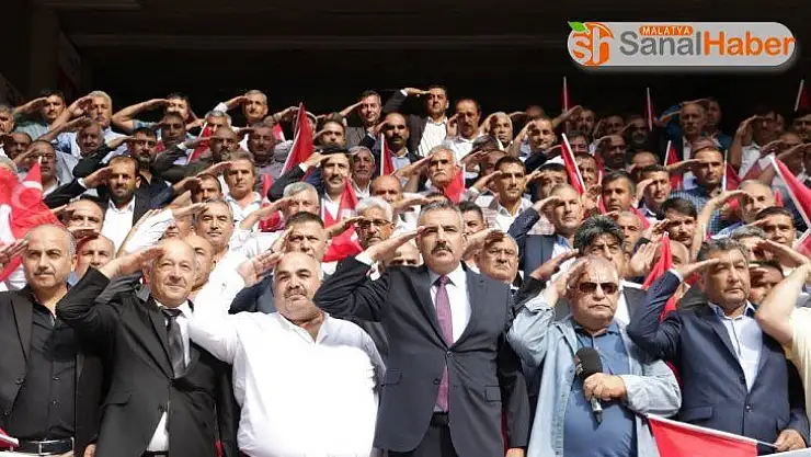 160 mahalle muhtarından asker selamı