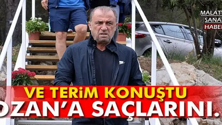 Terim İlk Konuştu