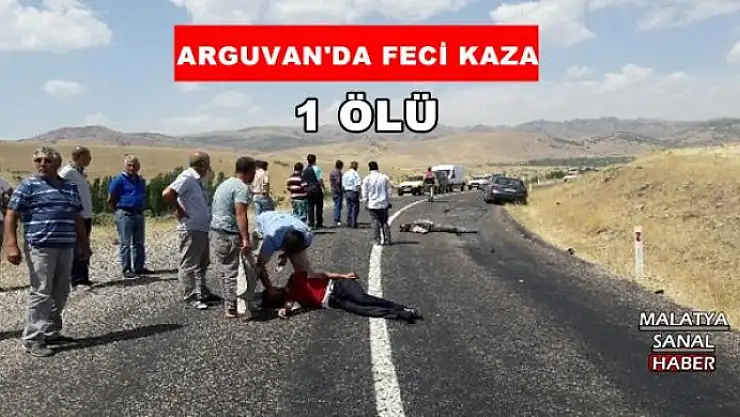 ARGUVAN'DA FECİ KAZA