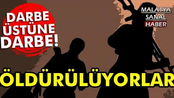 TERÖRE DARBE ÜSTÜNE DARBE