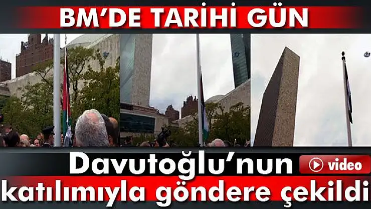 FİLİSTİN BAYRAĞI BM'DE DALGALANACAK