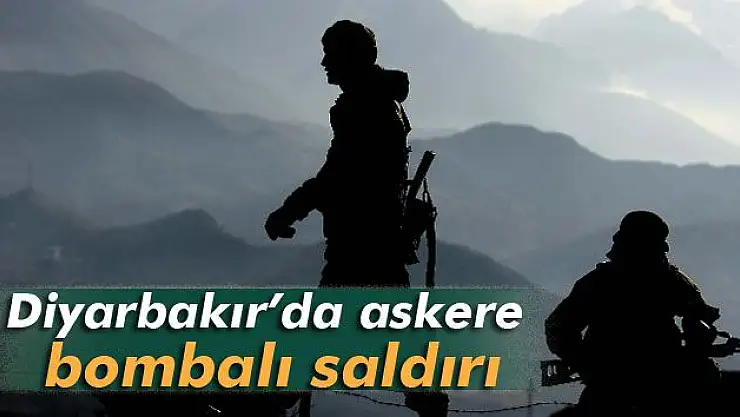 DİYARBAKIR'DA ASKERE SALDIRI