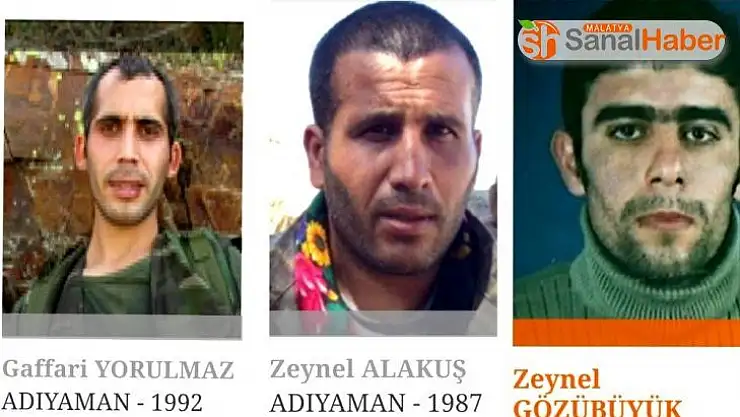 2 milyon TL ödülle aranan teröristler öldürüldü