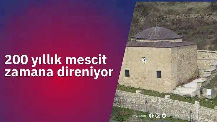 200 yıllık mescit zamana direniyor