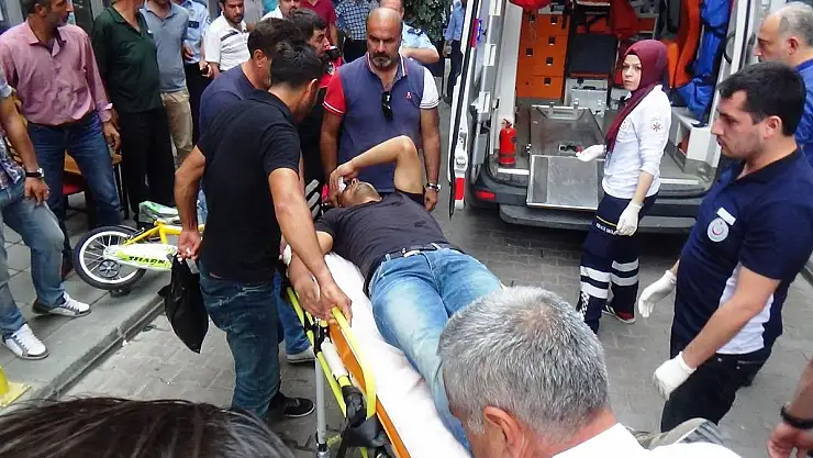 MALATYA´DA SİLAHLI KAVGA: 1 YARALI