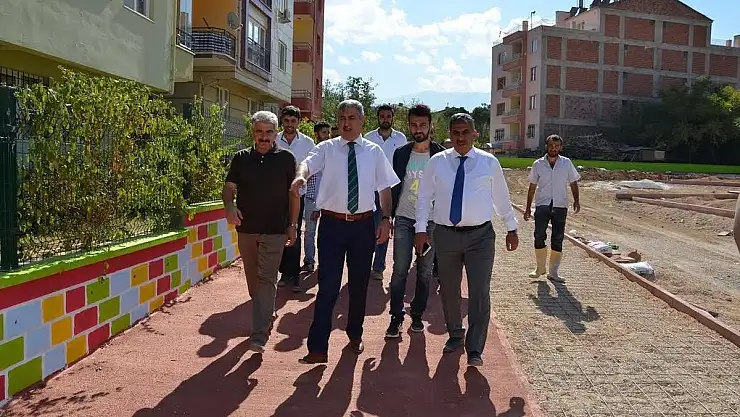 ÇUKURDERE MAHALLESİ´NE PARK YAPILIYOR