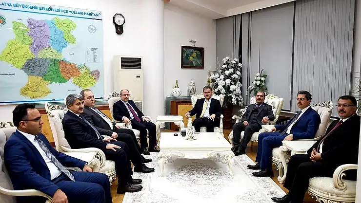 HSYK HEYETİNDEN, BAŞKAN ÇAKIR´A ZİYARET