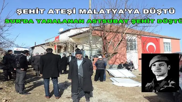 ŞEHİT EVİNE TÜRK BAYRAKLARI ASILDI