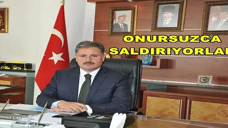 BAŞKAN ÇAKIR'DAN KINAMA