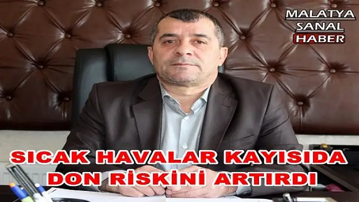 KAYISI AĞAÇLARINDA ERKEN ÇİÇEKLENME OLABİLİR