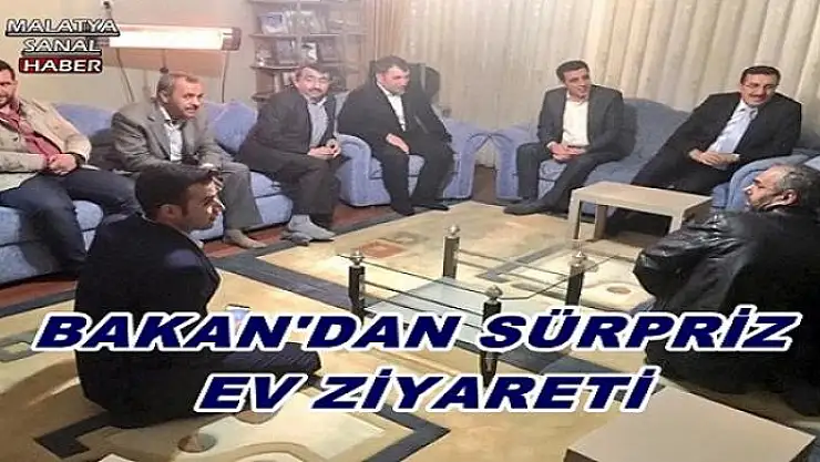 BÜLENT TÜFENKCİ´DEN SÜRPRİZ EV ZİYARETİ
