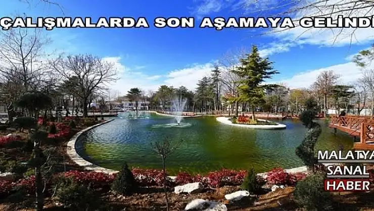 HÜRRİYET PARKI´NDA ÇALIŞMALAR BÜYÜK ORANDA TAMAMLANDI