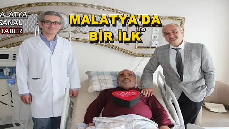 MALATYA'DA  BİR İLK