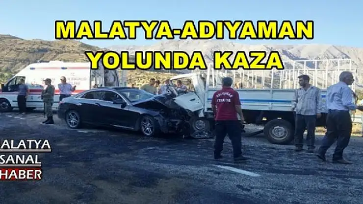 MALATYA-ADIYAMAN YOLUNDA KAZA