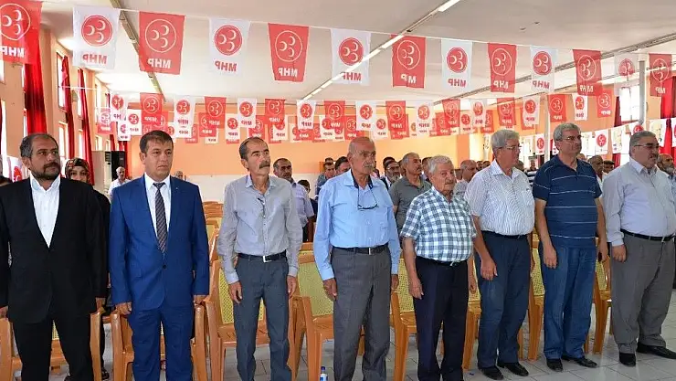 MHP Darende ilçe teşkilatında kongre heyecanı