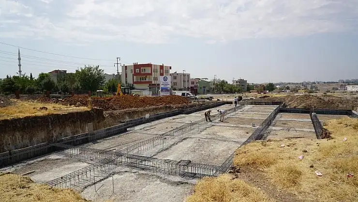 'Karapınar Mahallesi taziye evi inşaatı hızla ilerliyor'