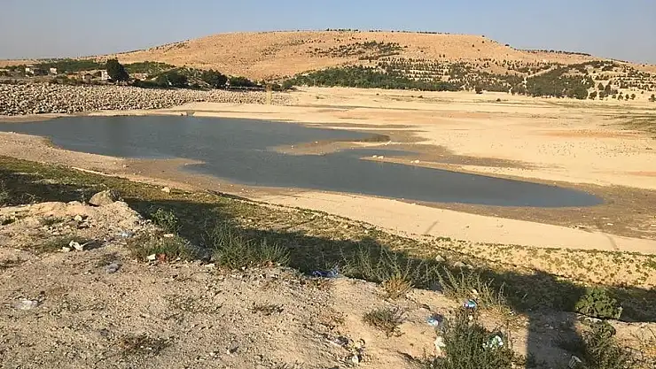 Malatya´da Orduzu Göleti kurudu