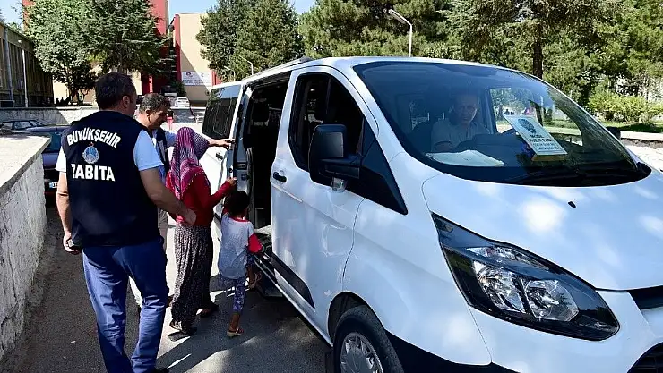 Malatya'da dilencilere  denetim