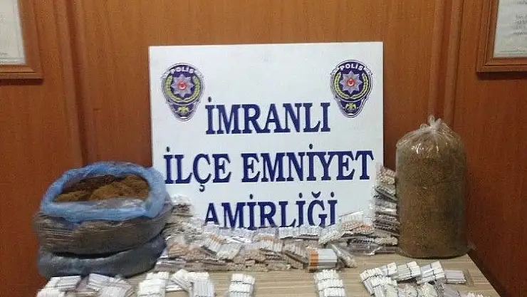 Eroin kullandı, polis evine operasyon yaptı
