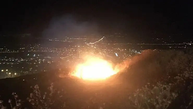 Elazığ'da Evlilik teklifi yangın çıkardı