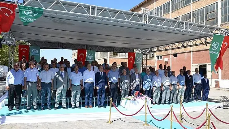 Malatya Şeker Fabrikası´nda pancar alım ve şeker üretim kampanyası başladı