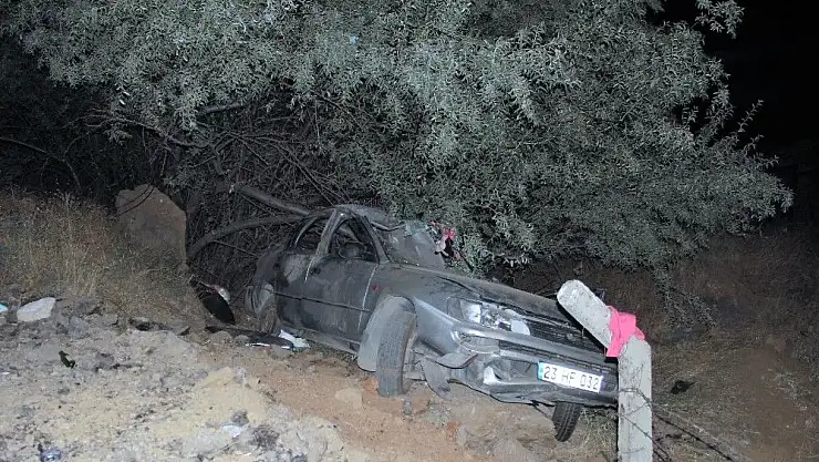 'Elazığ´da feci kaza, baba ile 1 yaşındaki oğlu öldü'