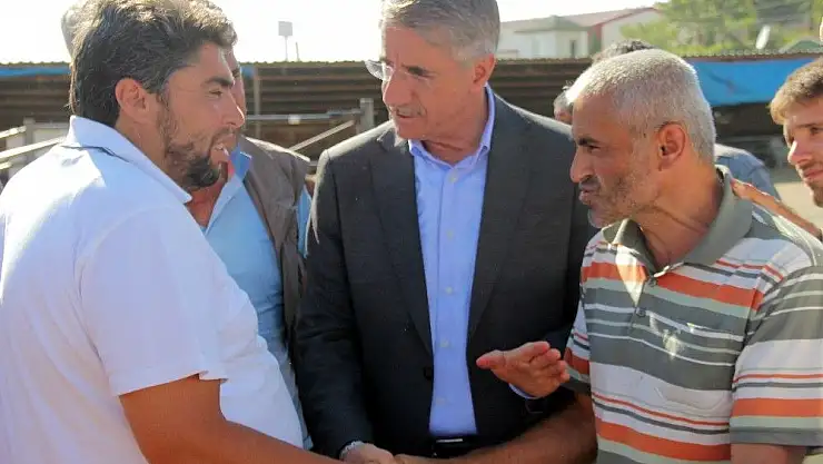 'Kurban pazarında son gün yoğunluğu'