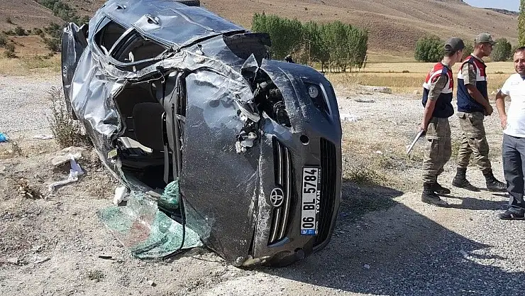 'Sivas´ta trafik kazası: 2 yaralı'
